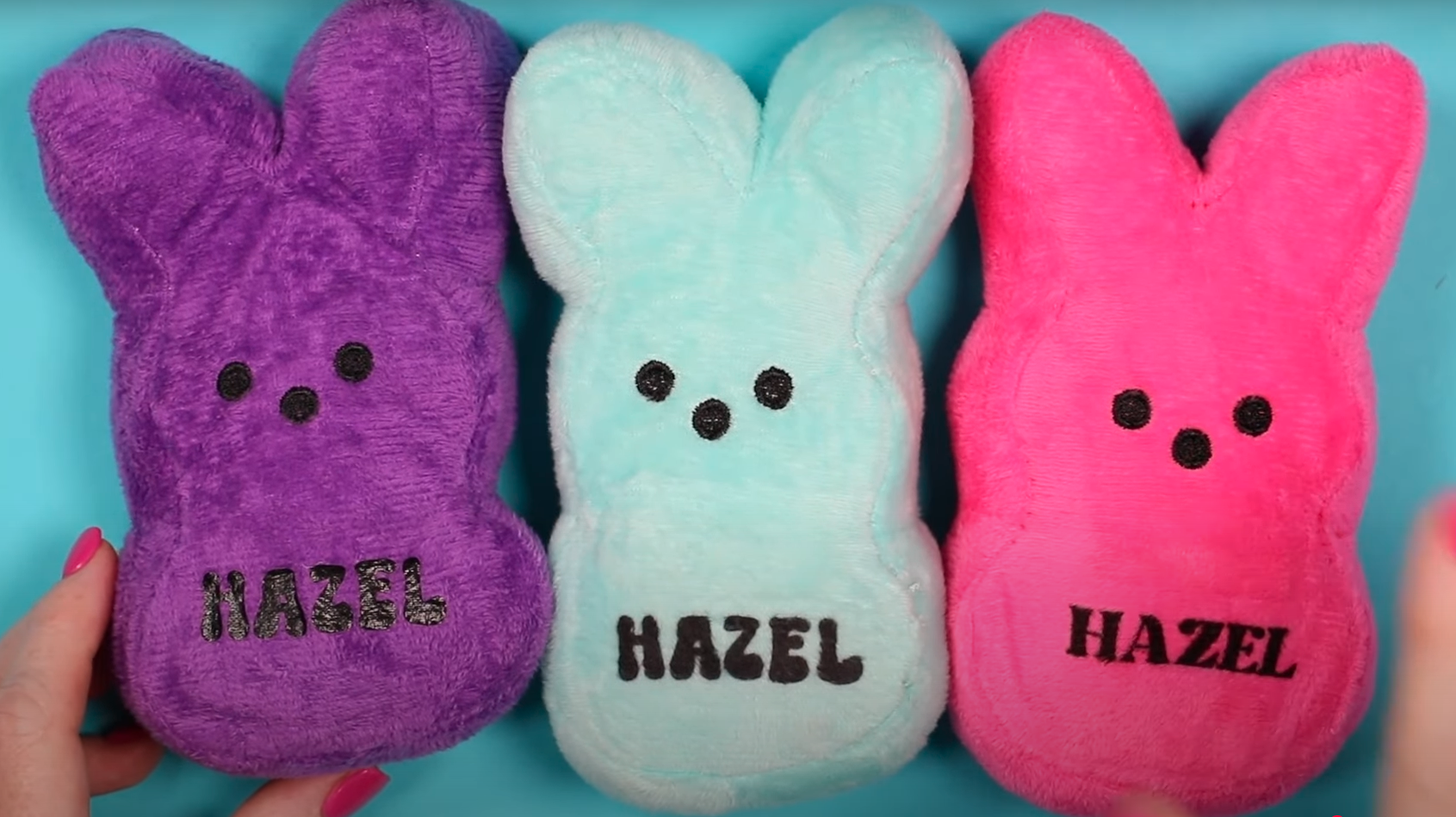 Custom stuffed animal comparison.